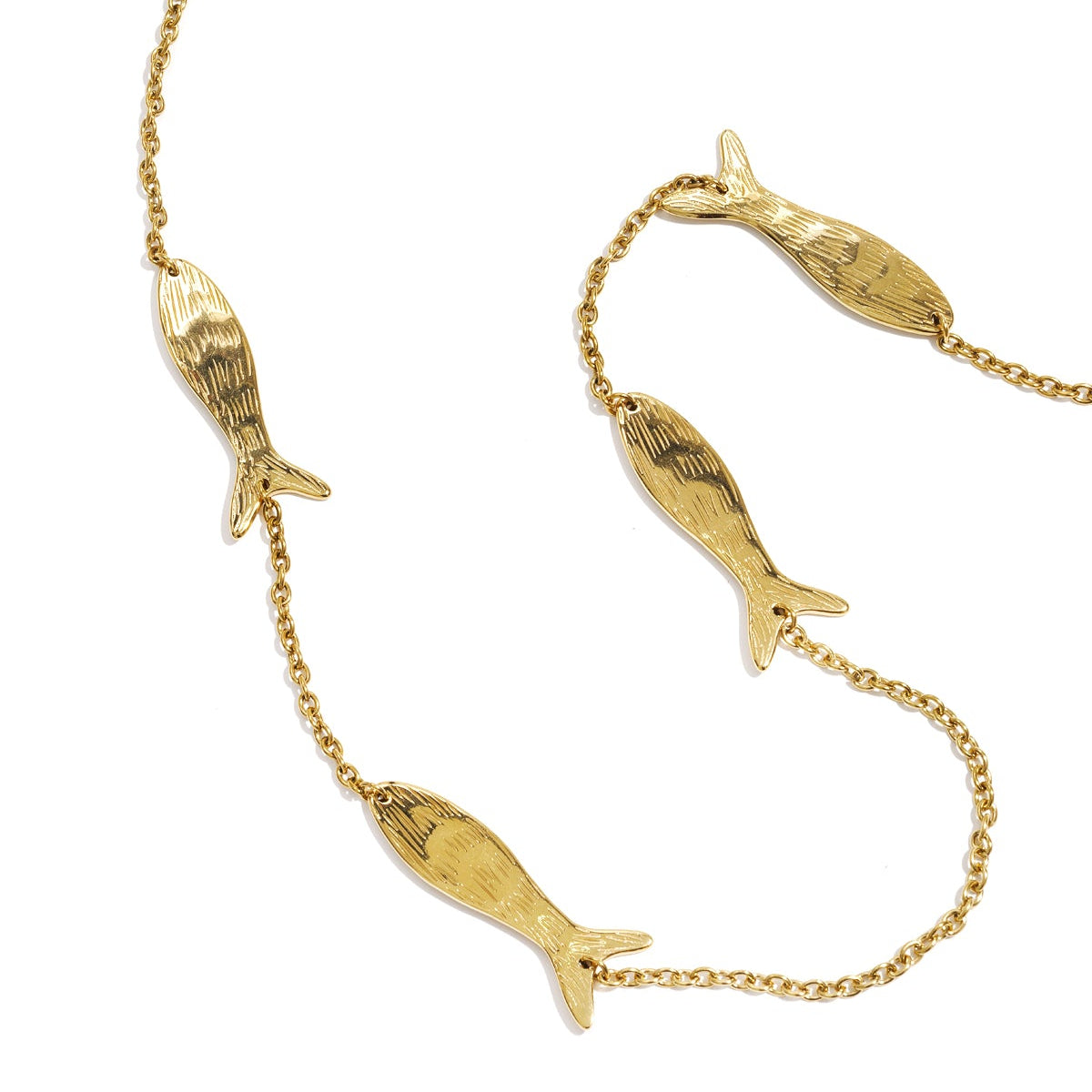Long collier avec poisson