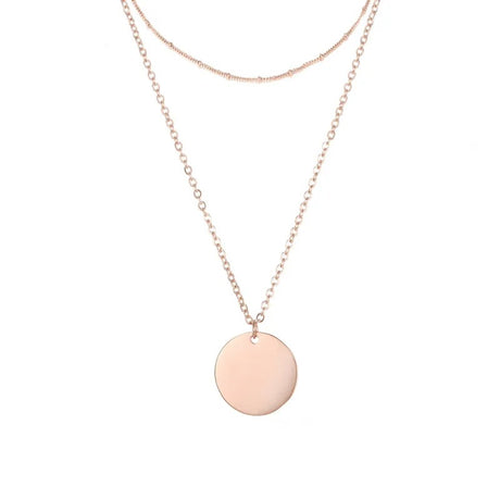 Collier rond femme