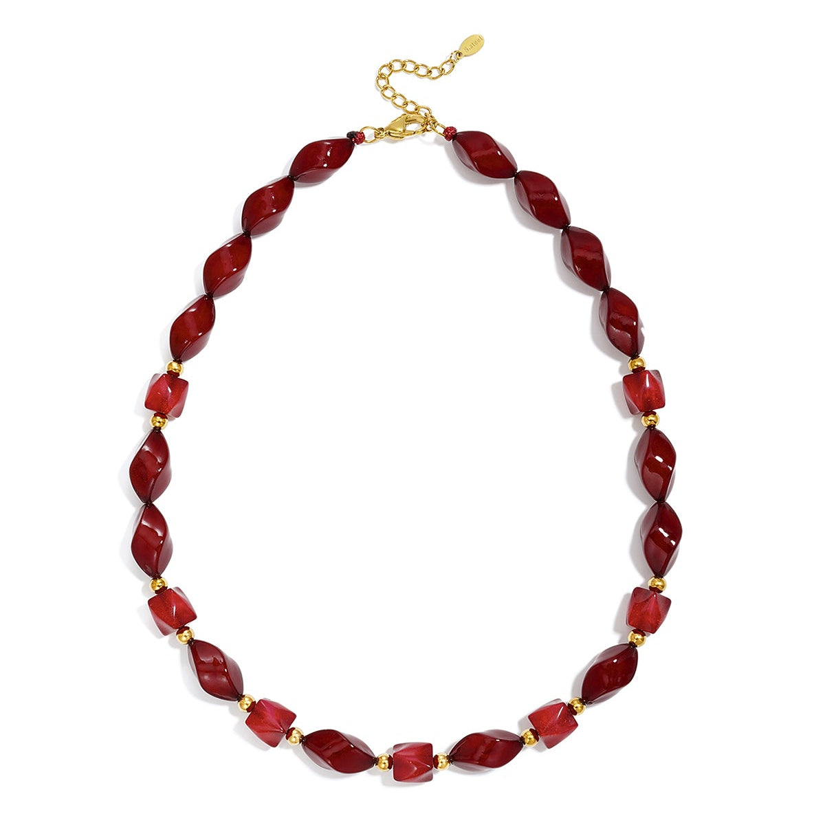 Colliers de perles acryliques de forme irrégulière, collection Simple Daily Simple, bijoux pour femmes