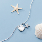 Collier coquillage enfant