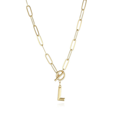 Collier initiale femme