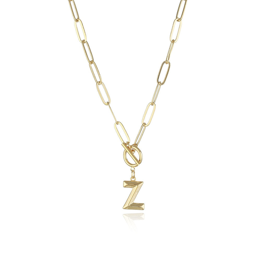 Collier initiale femme