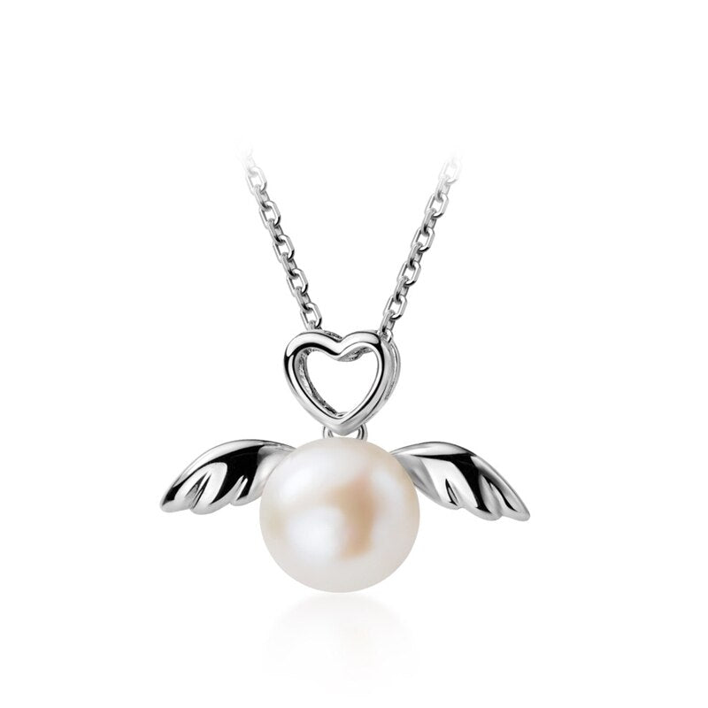 Pendentif ange perle