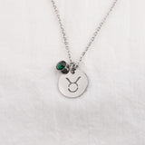 Collier signe astrologique inoxydable