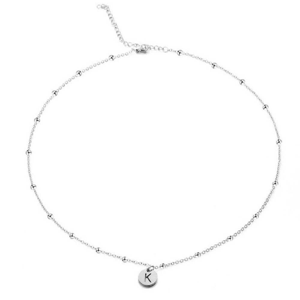 Collier initiale lettre