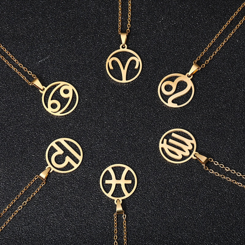 Collier signe astrologique