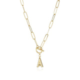 Collier initiale femme