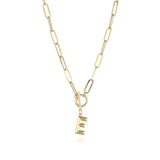 Collier initiale femme