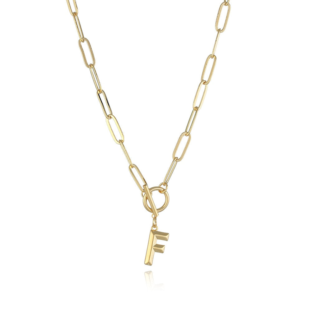 Collier initiale femme