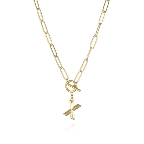 Collier initiale femme