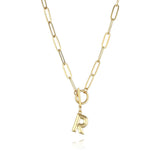 Collier initiale femme