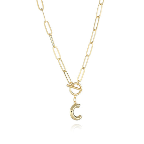 Collier initiale femme