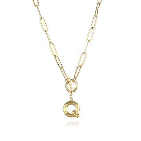 Collier initiale femme