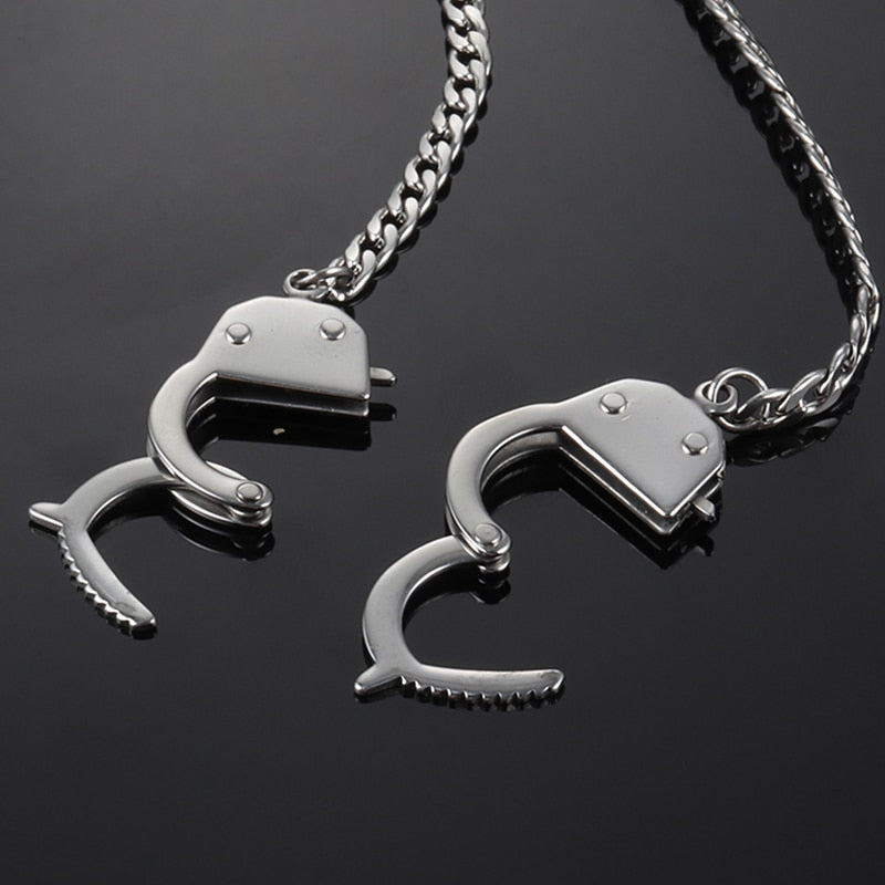 Collier menotte homme