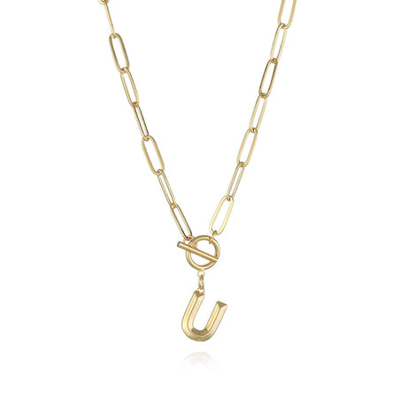 Collier initiale femme