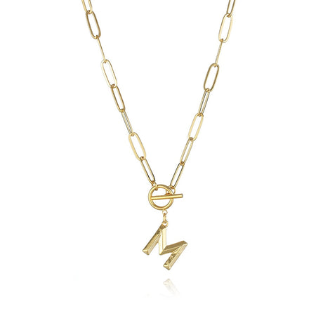 Collier initiale femme