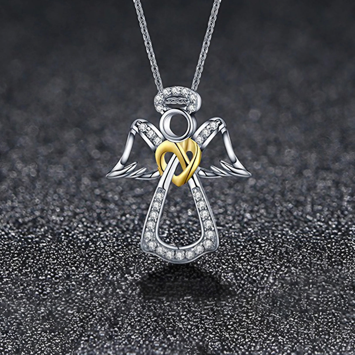 Pendentif ange enfant