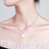 Collier pampille argent