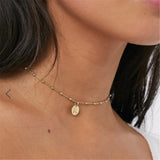 Collier initiale lettre