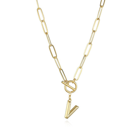 Collier initiale femme