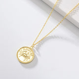 Collier signe astrologique or