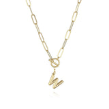 Collier initiale femme