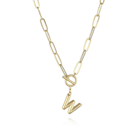 Collier initiale femme