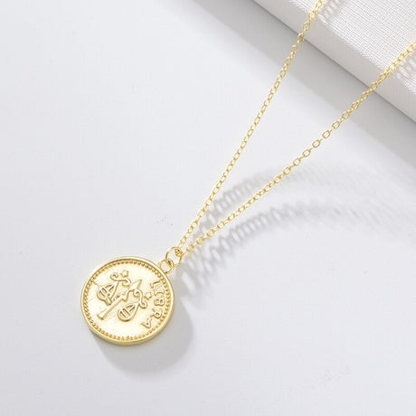 Collier signe astrologique or