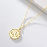 Collier signe astrologique or