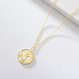 Collier signe astrologique or