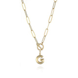 Collier initiale femme