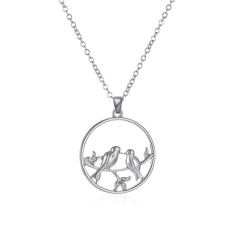 Pendentif arbre de vie Oiseau