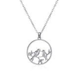 Pendentif arbre de vie Oiseau