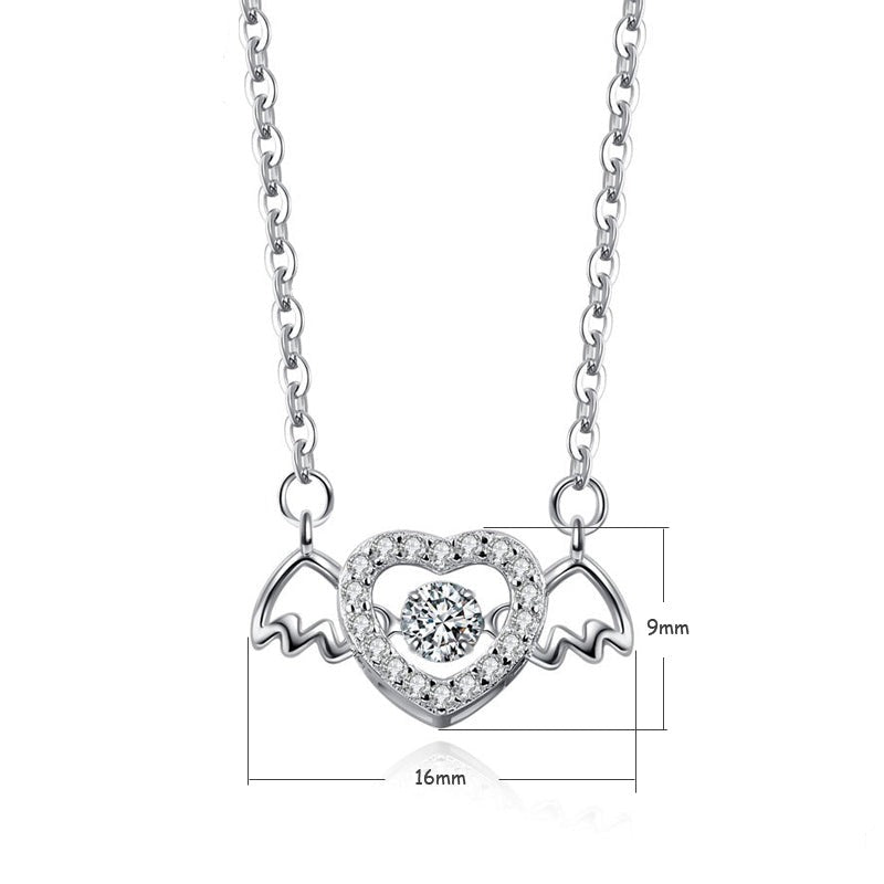 Pendentif ange pierre