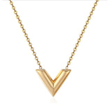 Pendentif triangle en V