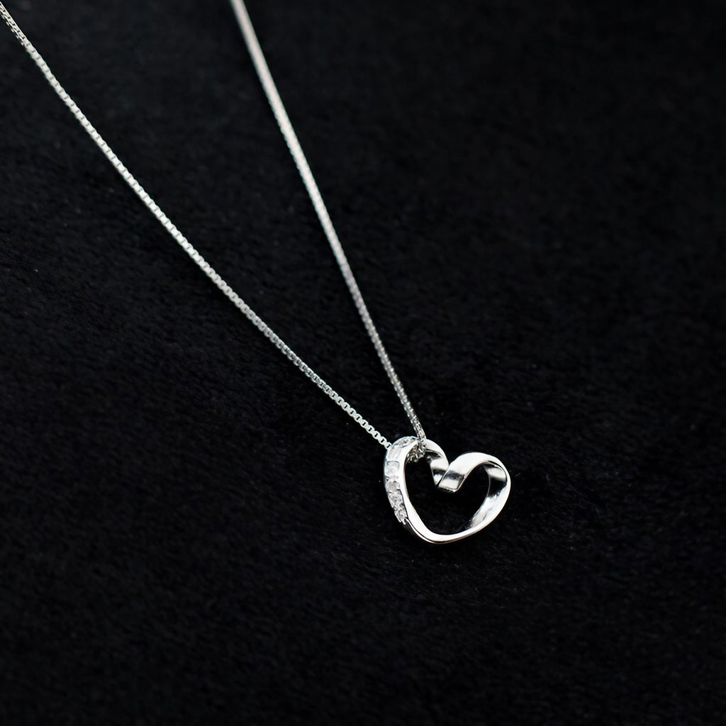 Collier cœur amoureux