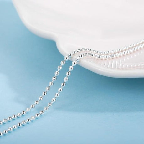 Collier en Argent rond