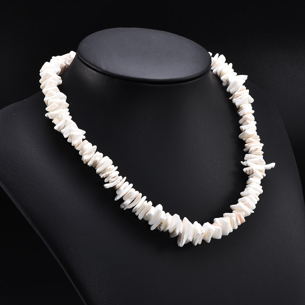 Collier Sautoir Long En Coquillage De Tahiti - Neuf Avec étiquettes - Style Ethnique Plage