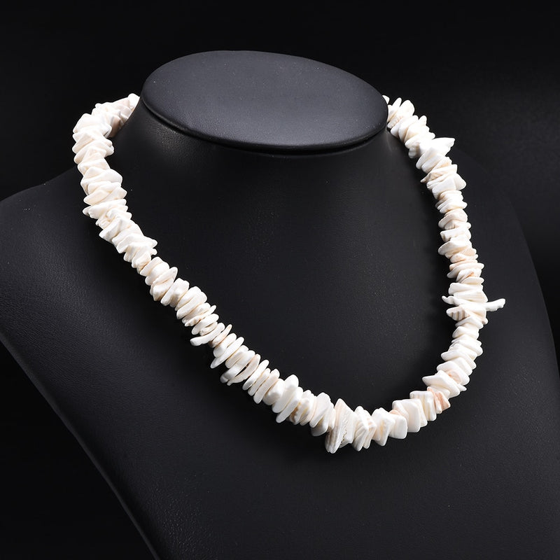 Collier coquillage tahitien