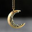 Collier Or Pierre de Lune