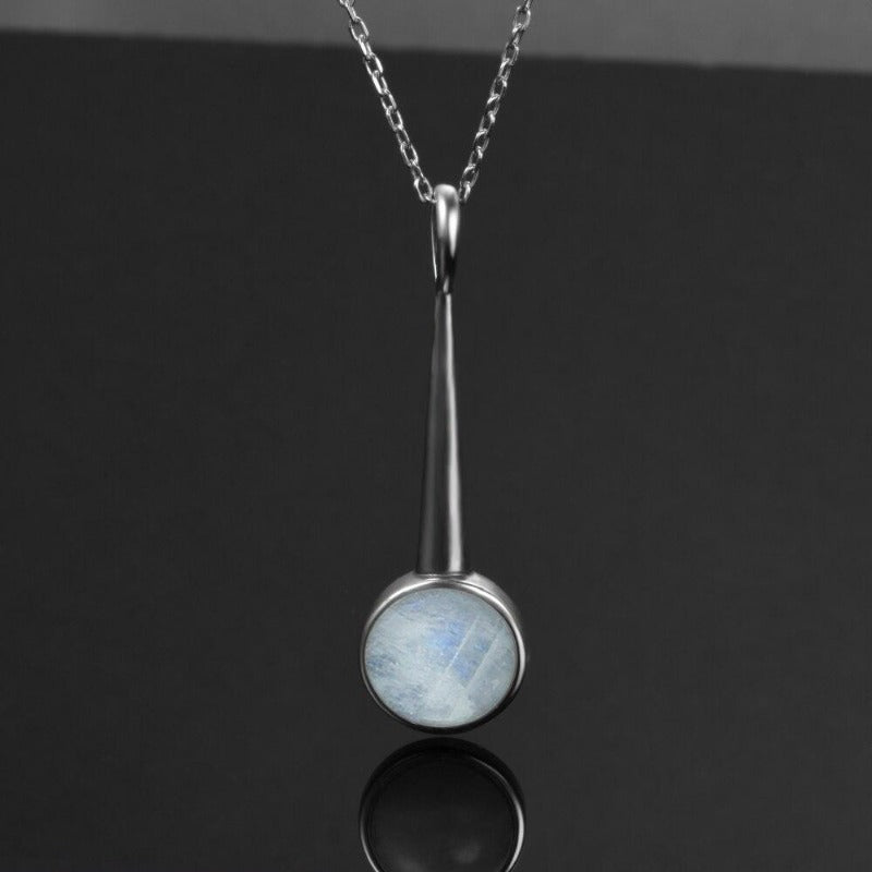 Collier pierre de lune véritable