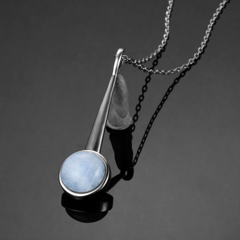 Collier pierre de lune véritable