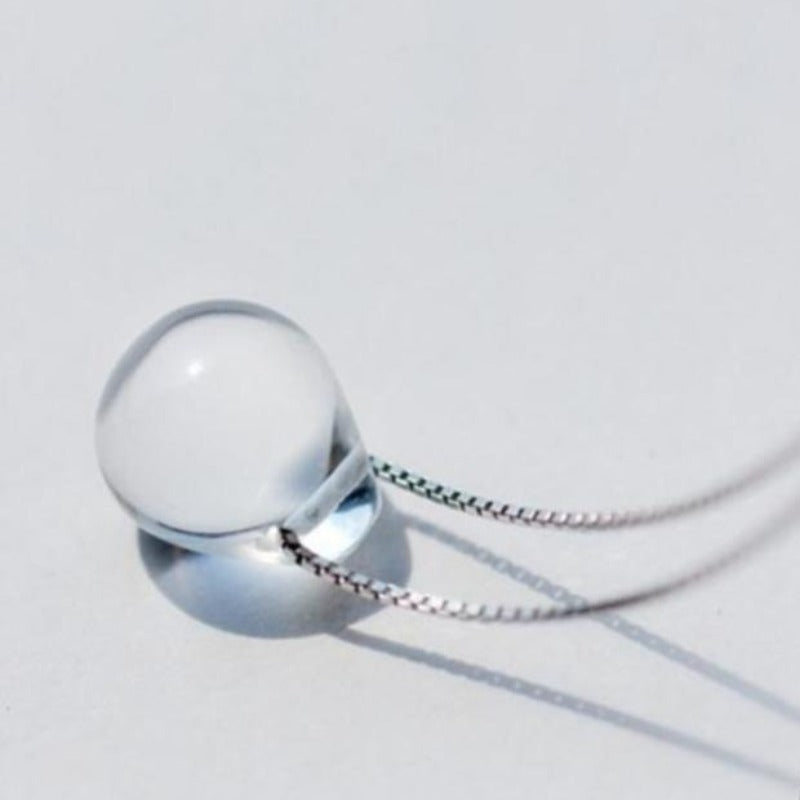 Collier rond bulle