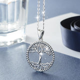 Collier arbre de vie lotus