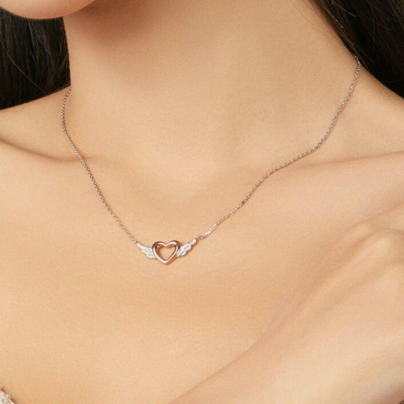 Collier Ange Rose Gold