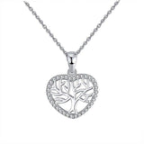 Collier Arbre de Vie Coeur