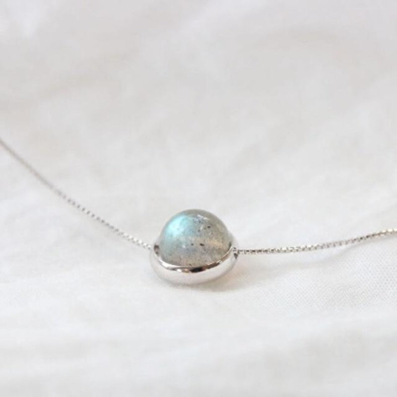 Pendentif pierre de lune véritable