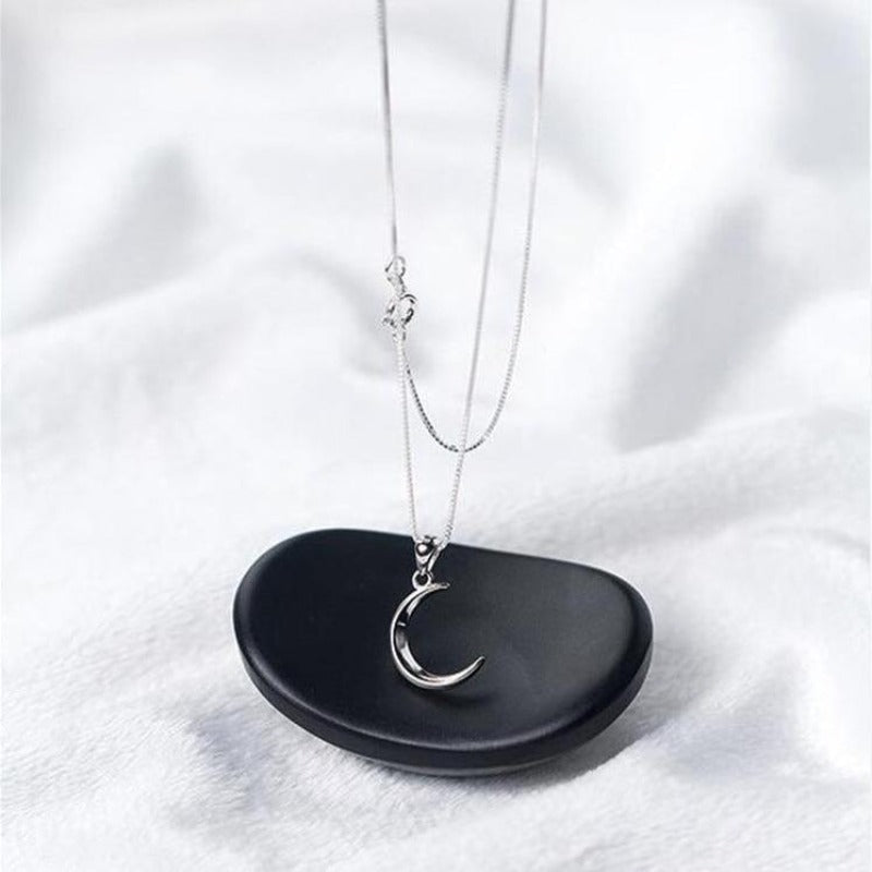 Collier croissant de lune