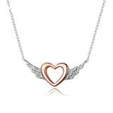 Collier ange Rose Gold