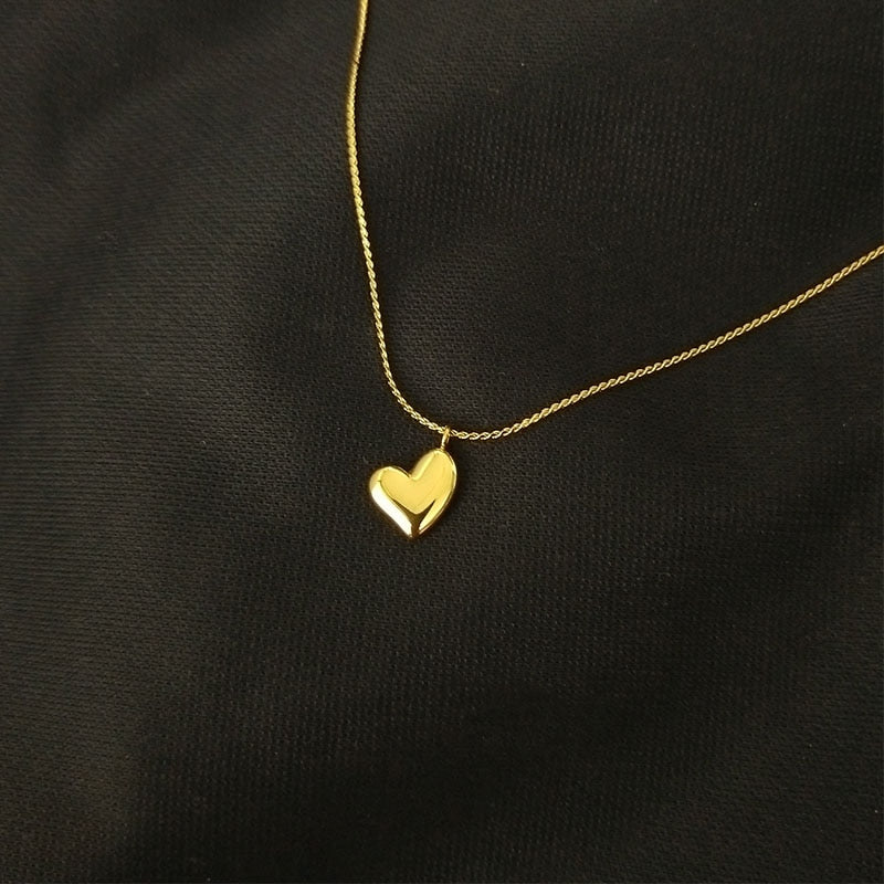 Pendentif cœur en or